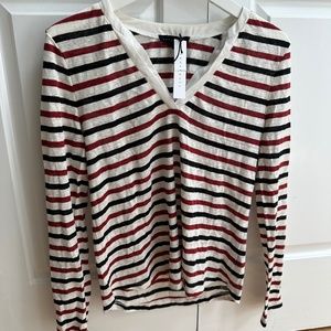 Sanctuary V neck Linen Long sleeve shirt  - brand new with original tags!